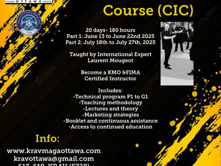 Civilian Instructor Course (CIC) Summer 2025 in Ottawa!